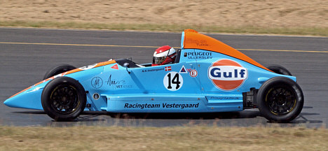 Nils K. Vestergaard scorede pole position i FFB-semifinalen på Zandvoort.
